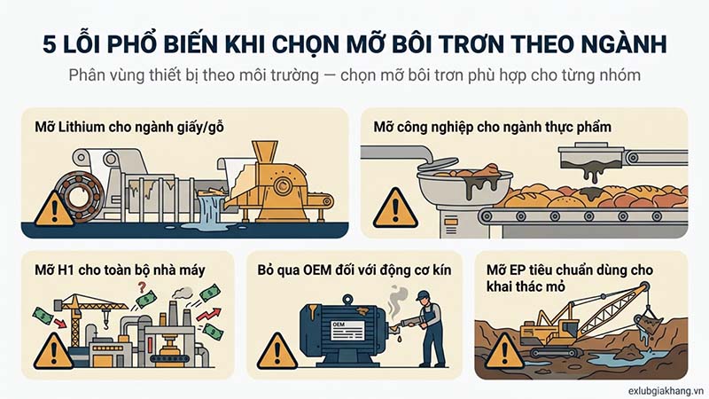 Sai lầm khi chọn mỡ theo ngành