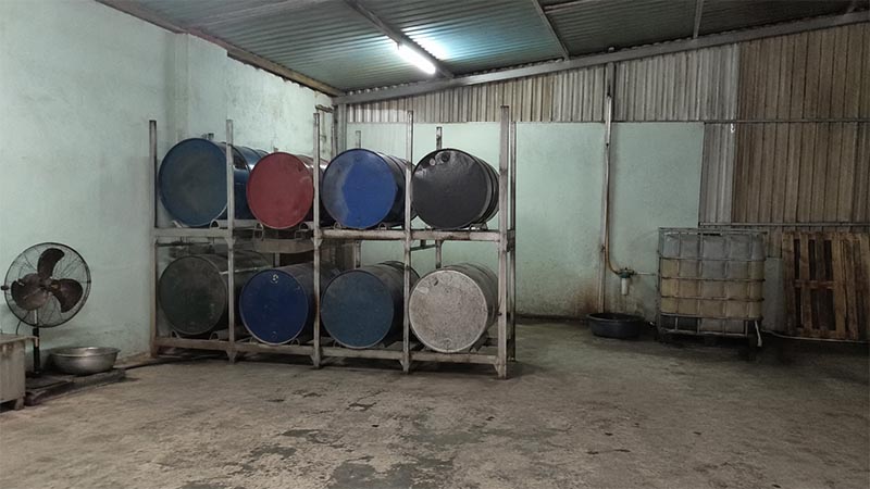 Bảo quản dầu trong kho